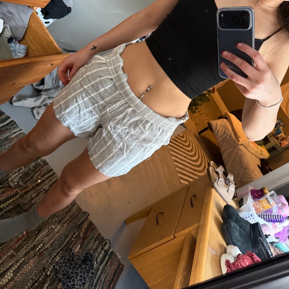 Plaid Lounge Shorts